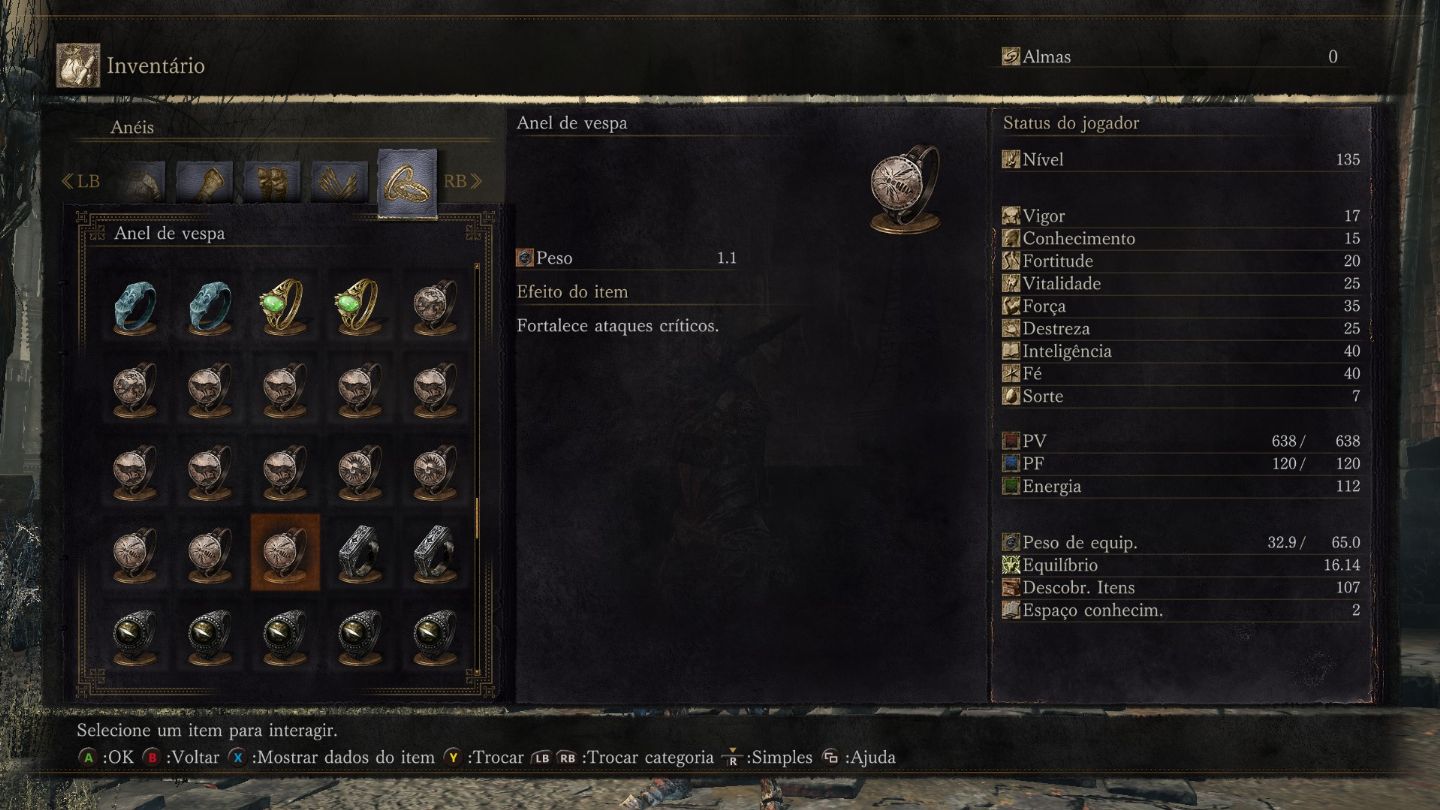 DARK SOULS 3 Todos os Itens PS4/5 e Steam