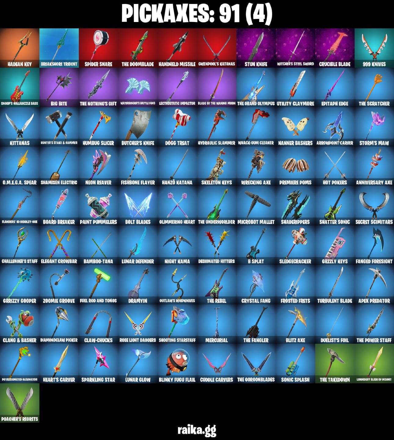 CONTA FORTNITE COM 49 SKINS ZEUS/DOOM/GWENPOOL/SOLID SNAKE/WAR MACHINE/MEDUSA
