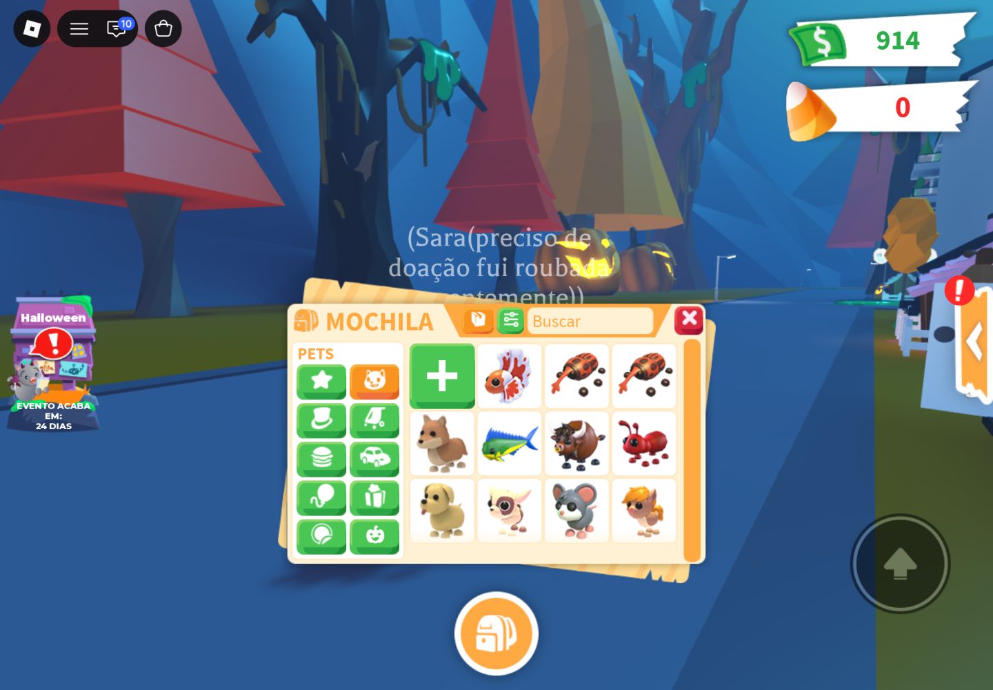 CONTA ROBLOX : conta antiga , skin atual ( galinha ).
