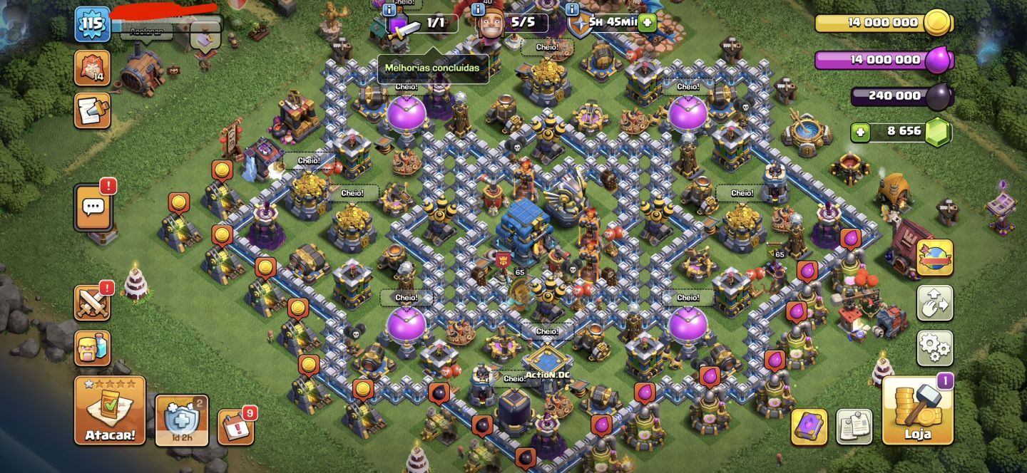 CV 12 full clash of clans