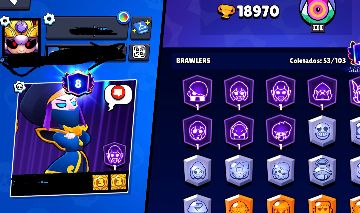 CONTA BRAWL STARS 19K Troféu Conta para iniciante