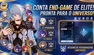 Conta HONKAI STAR RAIL | NÍVEL 70 | VÁRIOS 5 ESTRELAS, CONES E SKINS, ETC.