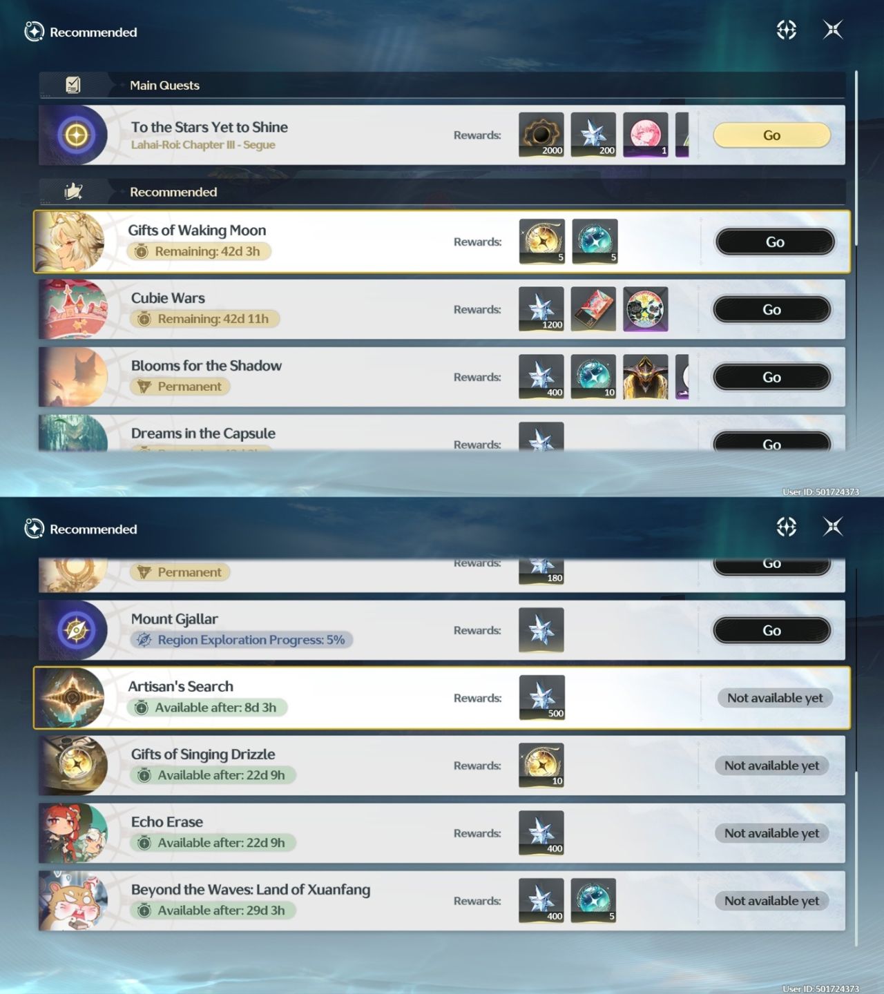 Conta Whale End Game | 24 Limitados | 19 Armas Ass. | Camellya S2R1 e muito mais