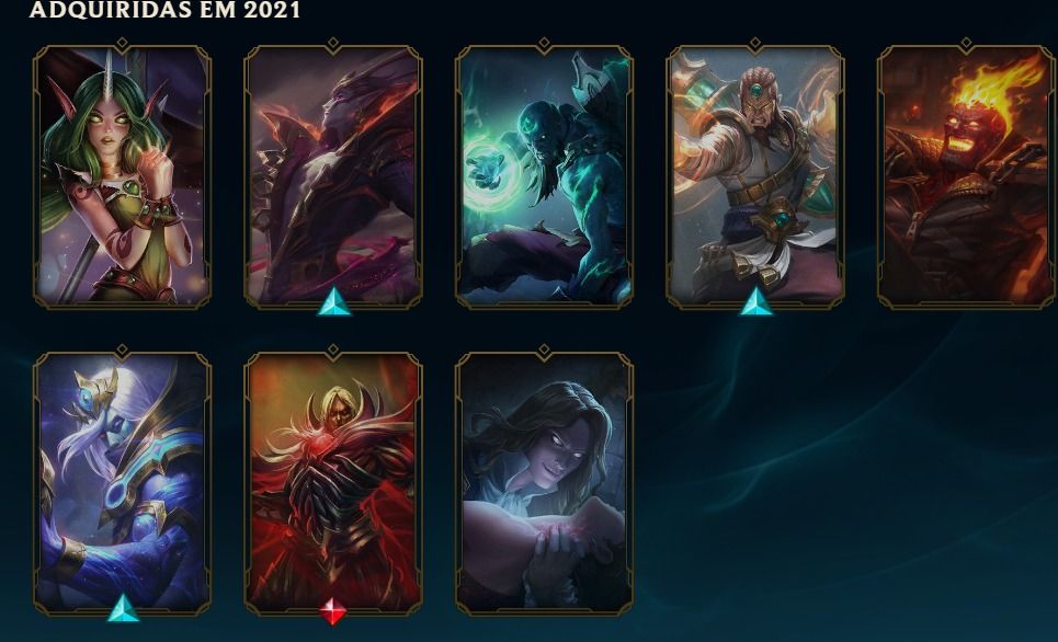 Conta League Of Legends histórico GOLD