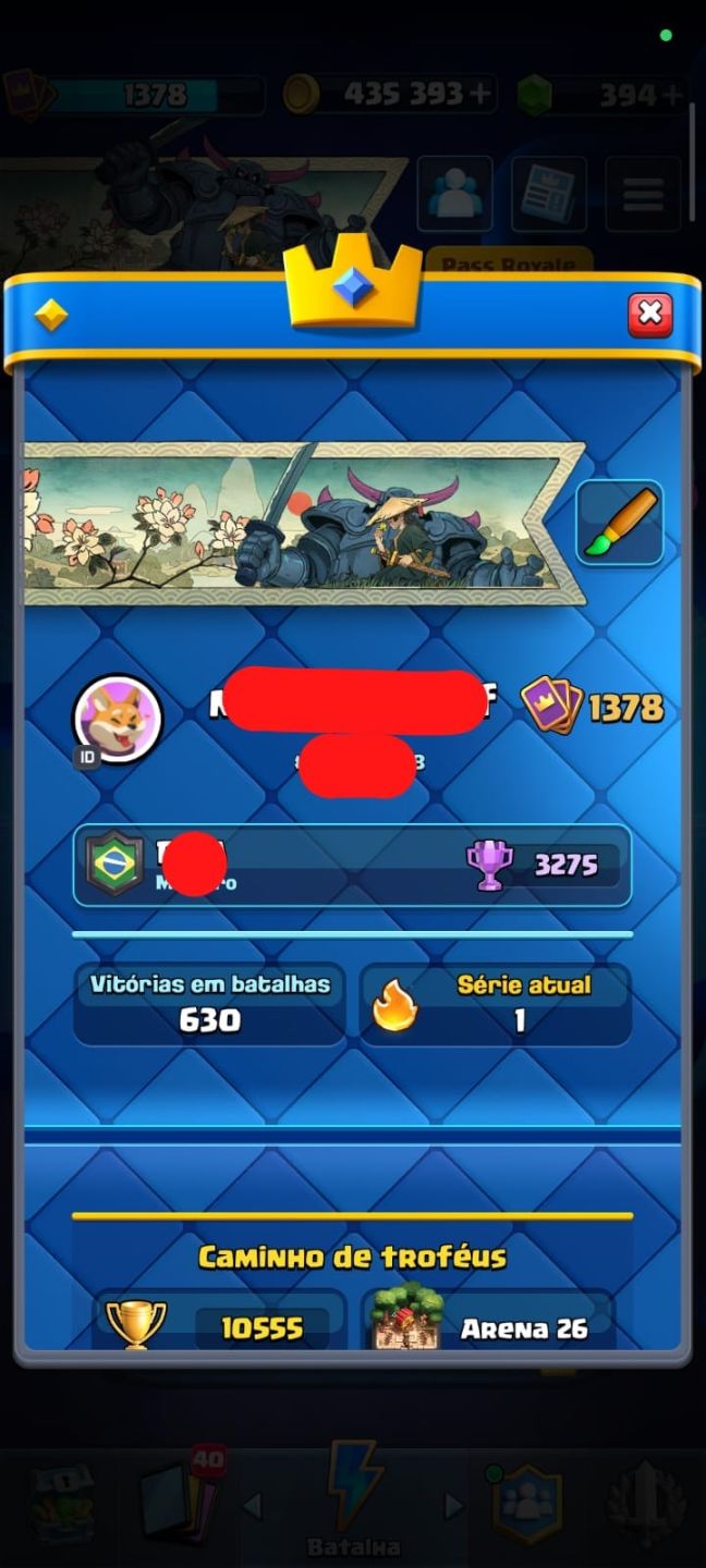 CONTA SUPERCELL COM CLASH ROYALE E OFF CLANS COM COMPROVANTES DE COMPRAS