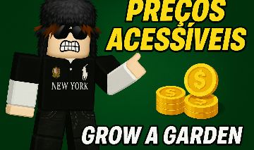 GROW A GARDEN | DINHEIRO E PETS