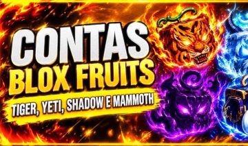 CONTA BLOXFRUIT 4 MÍTICAS (TIGER +3 MÍTICAS)