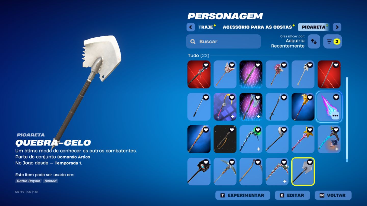 CONTA FORTNITE ANTIGO DESDE CAPITULO 1 TEMPORADA 3