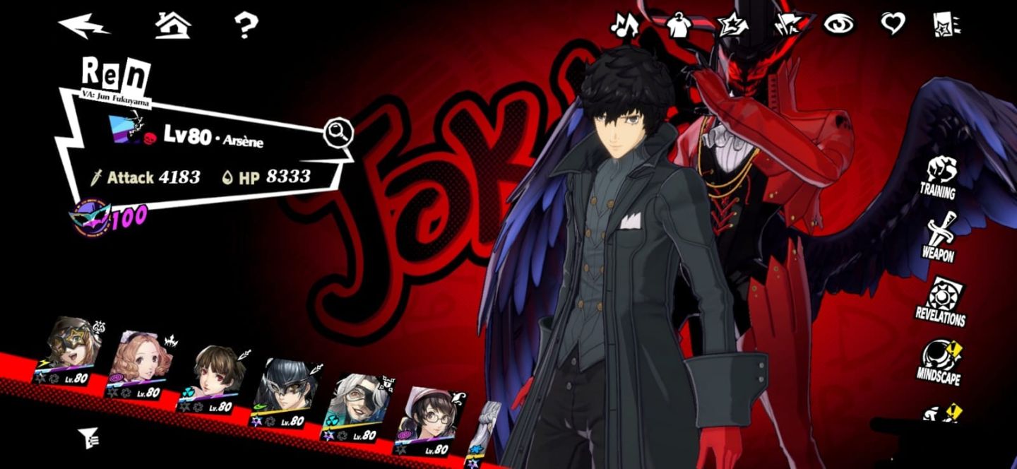 Conta P5X Global S.LV 57 - 28 Personagens 5 estrelas - Conta Endgame