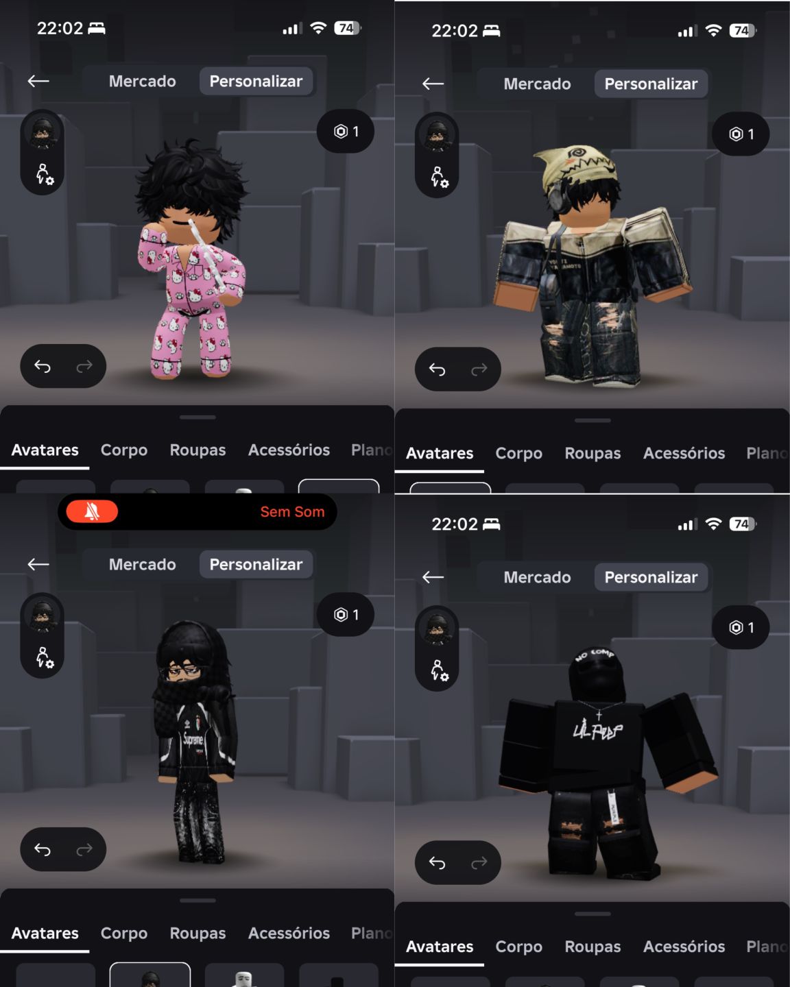 CONTA DE ROBLOX INVENTÁRIO AVALIADO EM 11.2K ROBUX