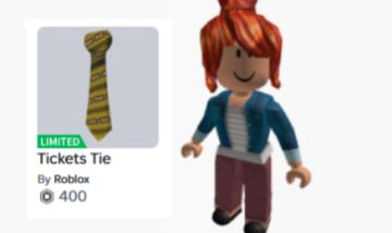 CONTA ROBLOX 2015 com TICKET TIE UNVERIFIED