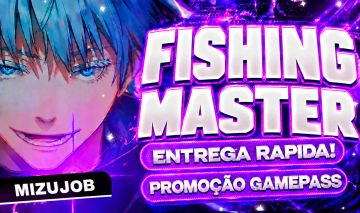 [PROMOÇÃO 20% OFF] FISHING MASTER (MESTRE DA PESCA) - GAMEPASS MAIS BARATAS