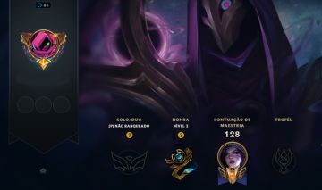 CONTA MAIN ADC MMR ESMERALDA SEM RANK ESSA SEASON