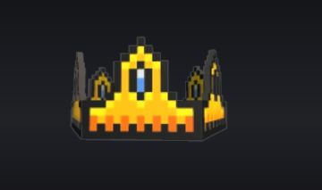 Coroa 8 bit 30 a 31k Robux (Legítima)