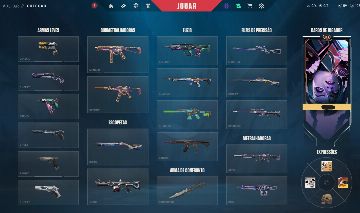 CONTA VALORANT FULL ACESSO / SKINS VARIADAS