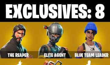 CONTA FORTNITE COM 10 SKINS THE REAPER/ELITE AGENT/CARBIDE/BLUE TEAM LEADER