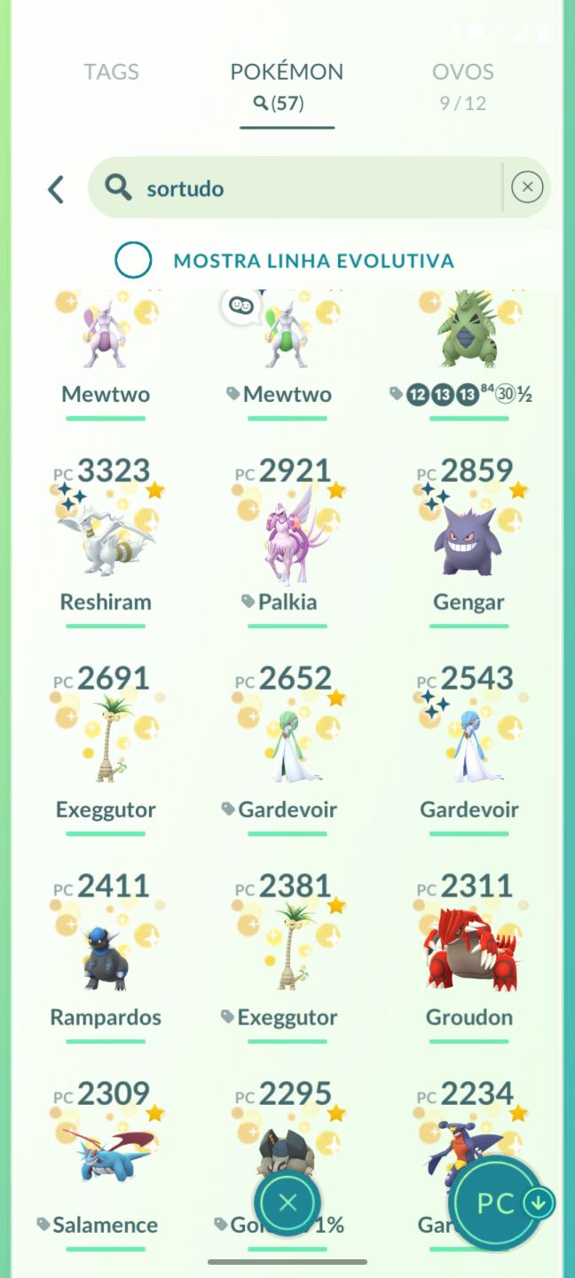 CONTA POKÉMON GO ANTIGA | SHINIES | LENDÁRIOS | MUITOS POKÉMON RAROS