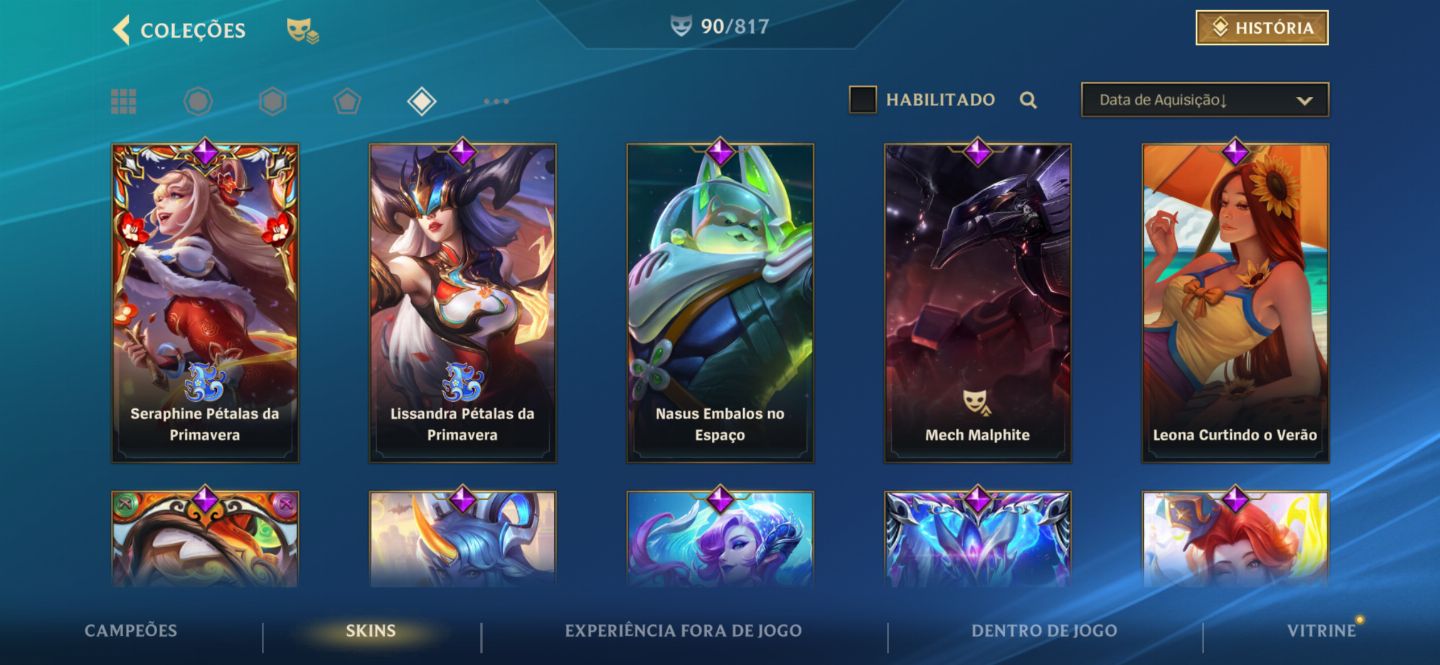 CONTA WILD RIFT -90 SKINS|4 PRESTÍGIO/PRIMOROSA|JARVAN IV MÍTICO | ELITE COLEÇÃO