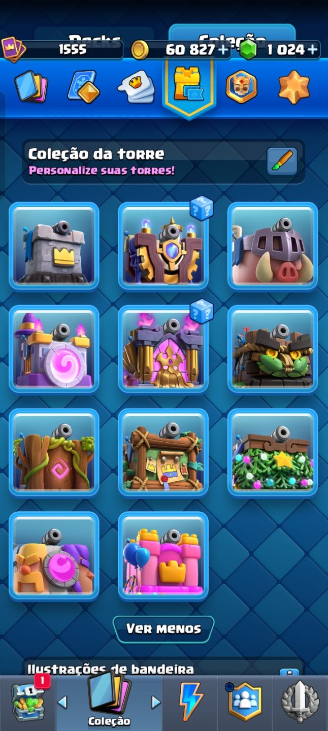 Conta de Clash Royale