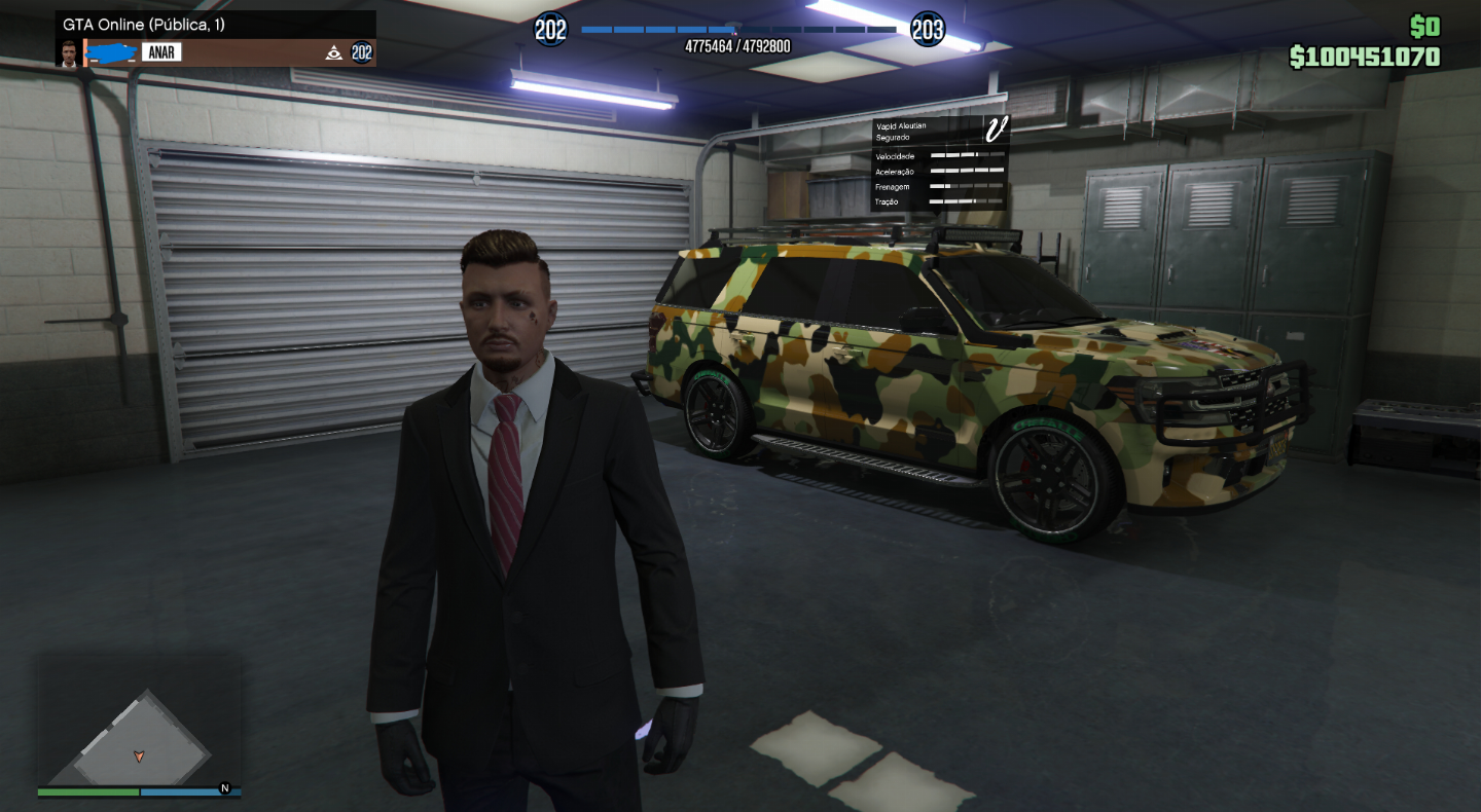 CONTA NÍVEL 202 - GTA V ONLINE