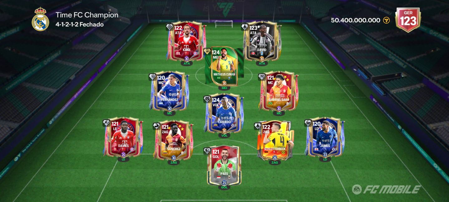 -Conta FC MOBILE- Valendo 50 bilhões (GER 123 podendo chegar 124).