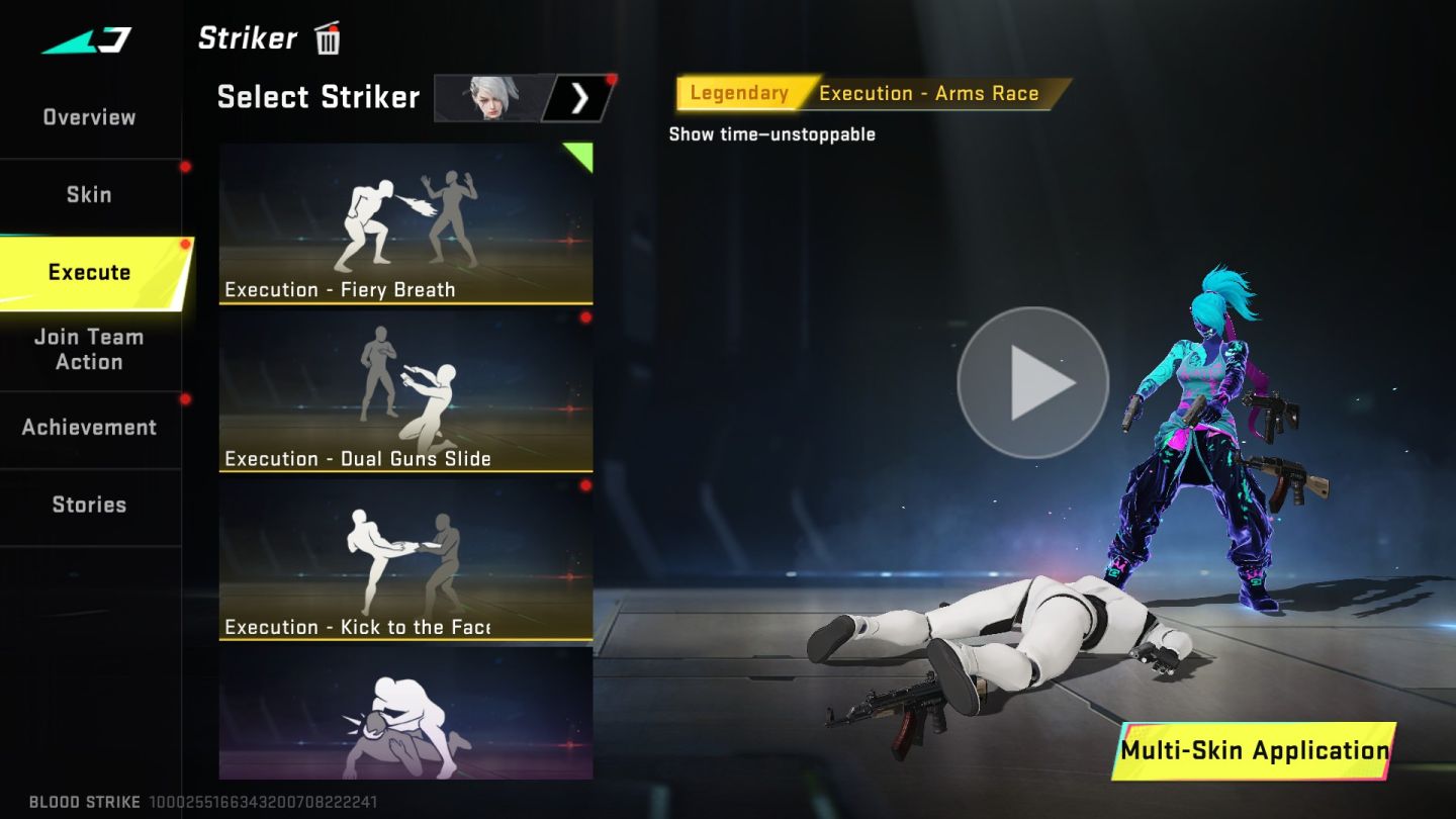 Conta Blood Strike Completa Vários Itens e Skins