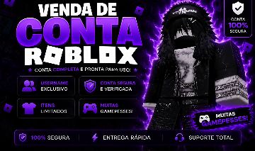 Conta de roblox (upada em muitos jogos)