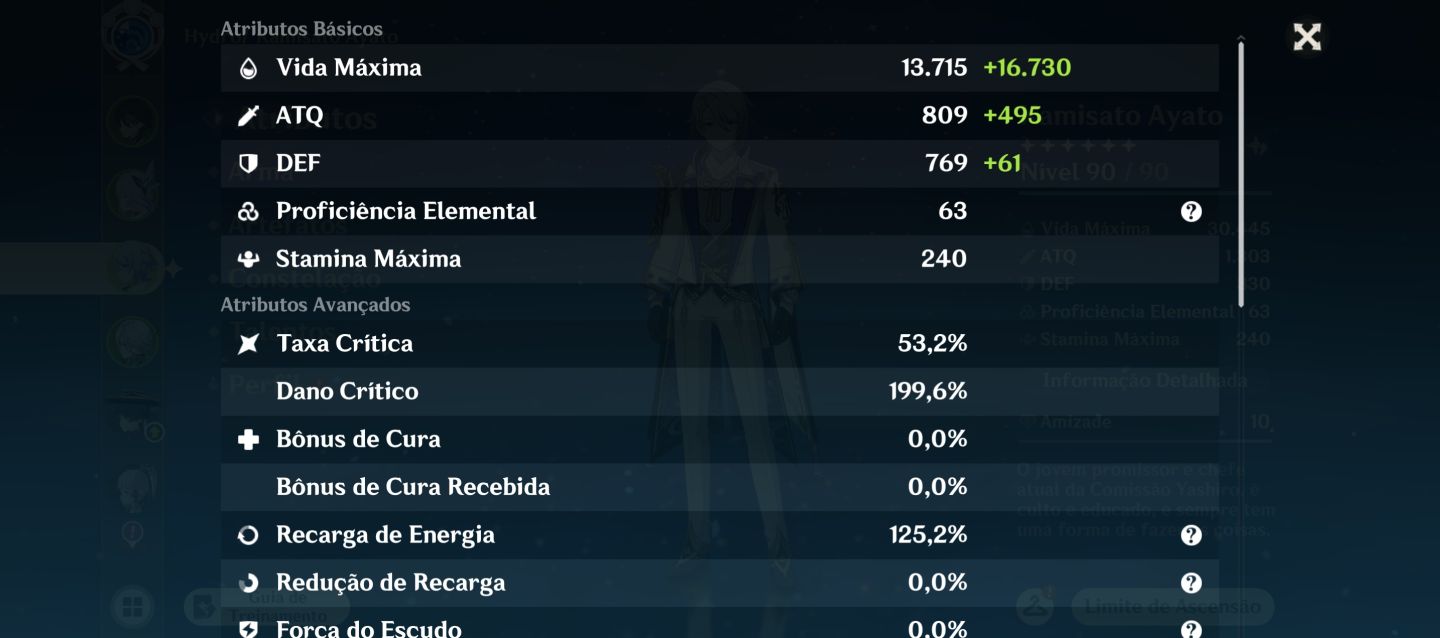 Conta Genshin Impact Ar58 Muita Coisa para Fazer Ainda// Arlecchino + arma