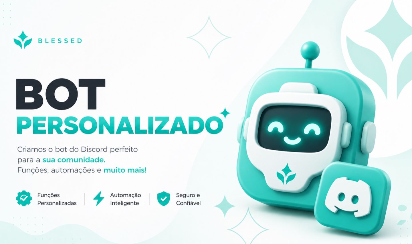 BOT PERSONALIZADO DISCORD - EXCLUSIVO