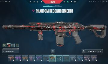 CONTA VALORANT COM + DE 10 SKINS (2 FACAS) E UM PASSE (VANDAL SUBLIME e outras)