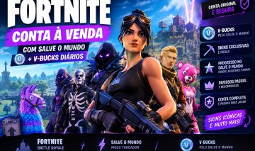 CONTA FORTNITE SALVE MUNDO FUNDADOR