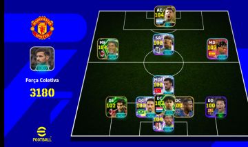 Conta de efootball pra sair rápido