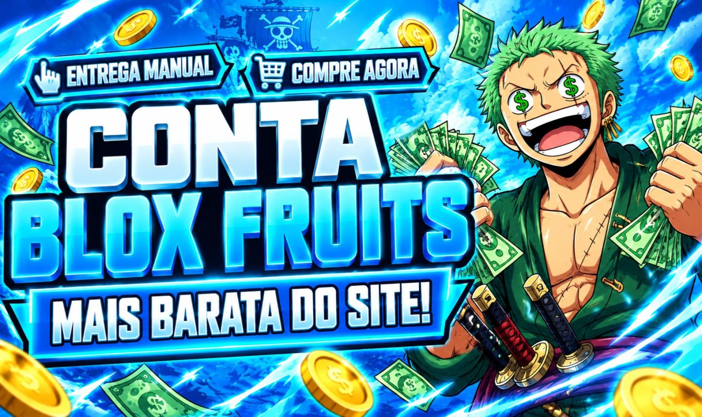 [MENOR PREÇO DA GG MAX] CONTA BLOX FRUITS LVL 2800 + GRAVITY NO INVENTÁRIO