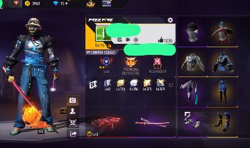 CONTA FREE FIRE ITENS RAROS COM ANGELICAL CONTA EM PROMOÇÃO