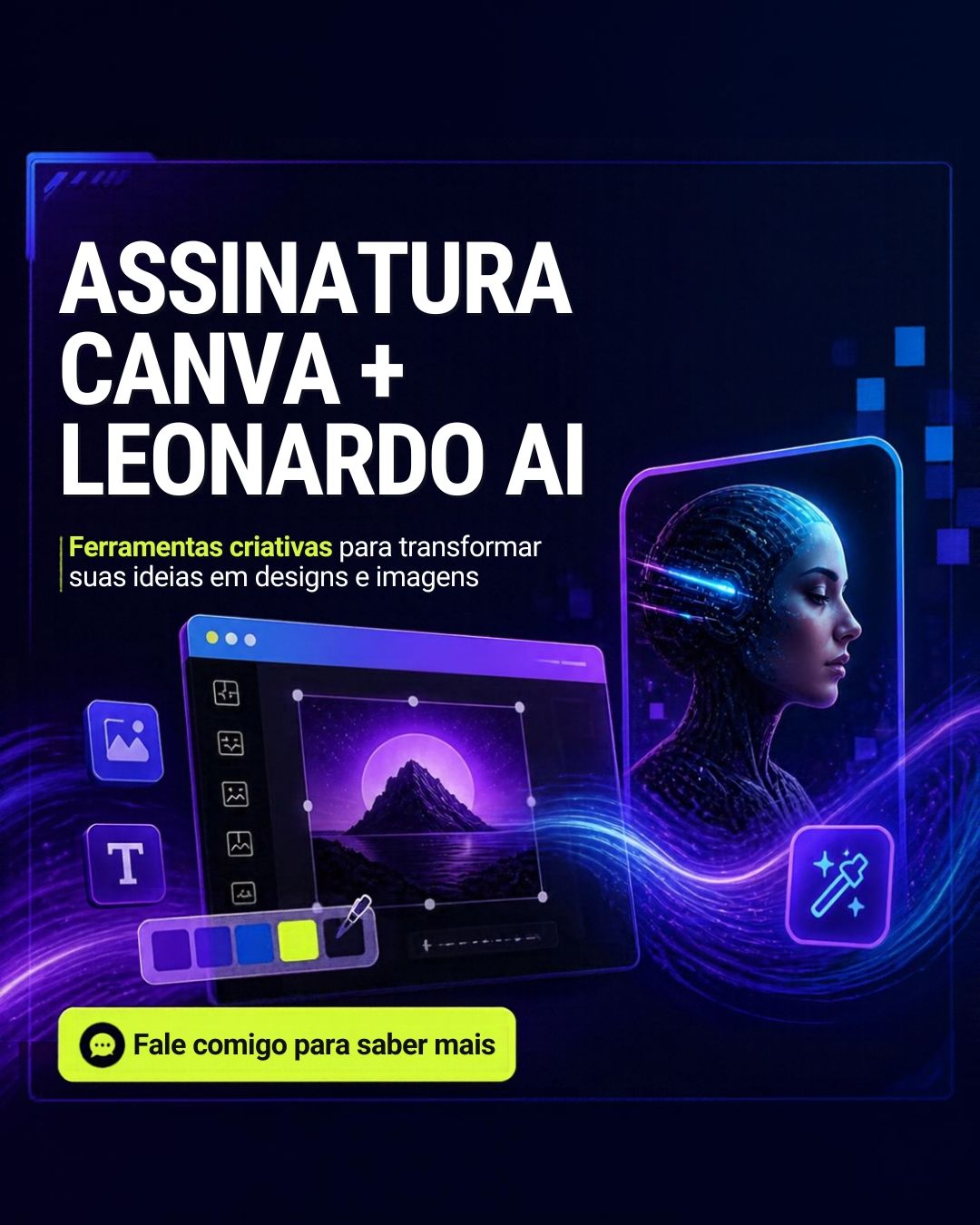 Canva Pro + Leonardo AI por apenas R$ 25,90 | 20 dias de acesso