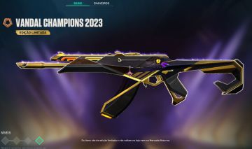 CONTA VALORANT LEVEL 257 FULL ACESSO CHAVEIRO DE IMORTA, SKIN CHAMPIONS 2023