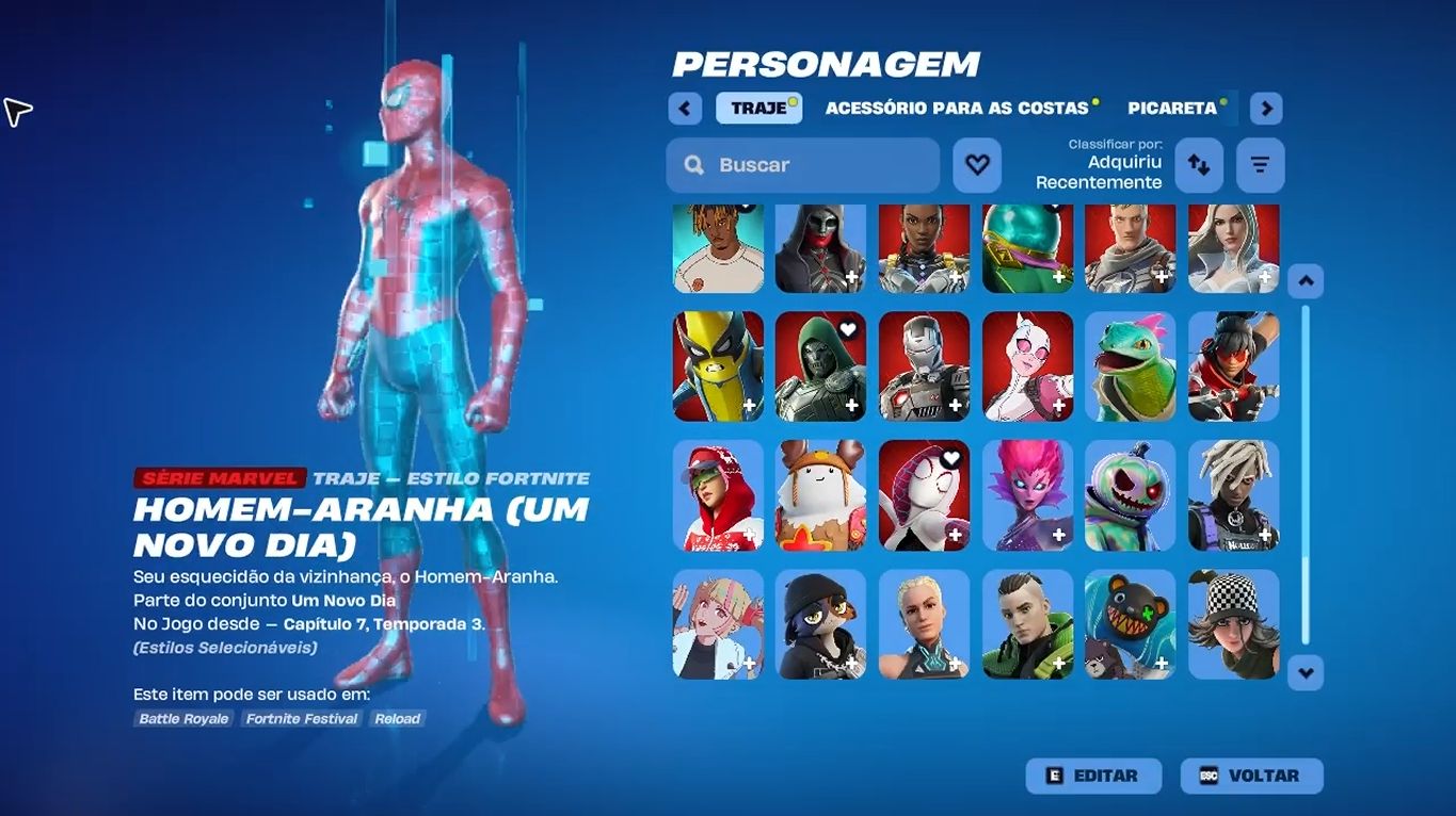 Conta Fortnite