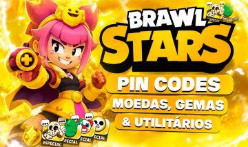 [PROMOÇÃO] BRAWL STARS PINS CODE, MOEDA, FOTO DE PERFIL, EMOTES