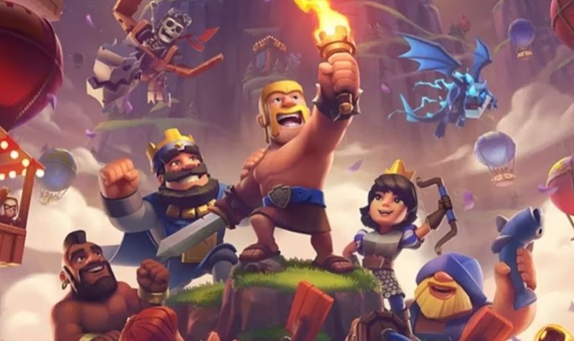 COMBO de conta clash royale e clash of clans