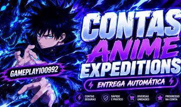 CONTAS ANIME EXPEDITIONS / EXPEDIÇÕES DE ANIME / PROMOÇÃO