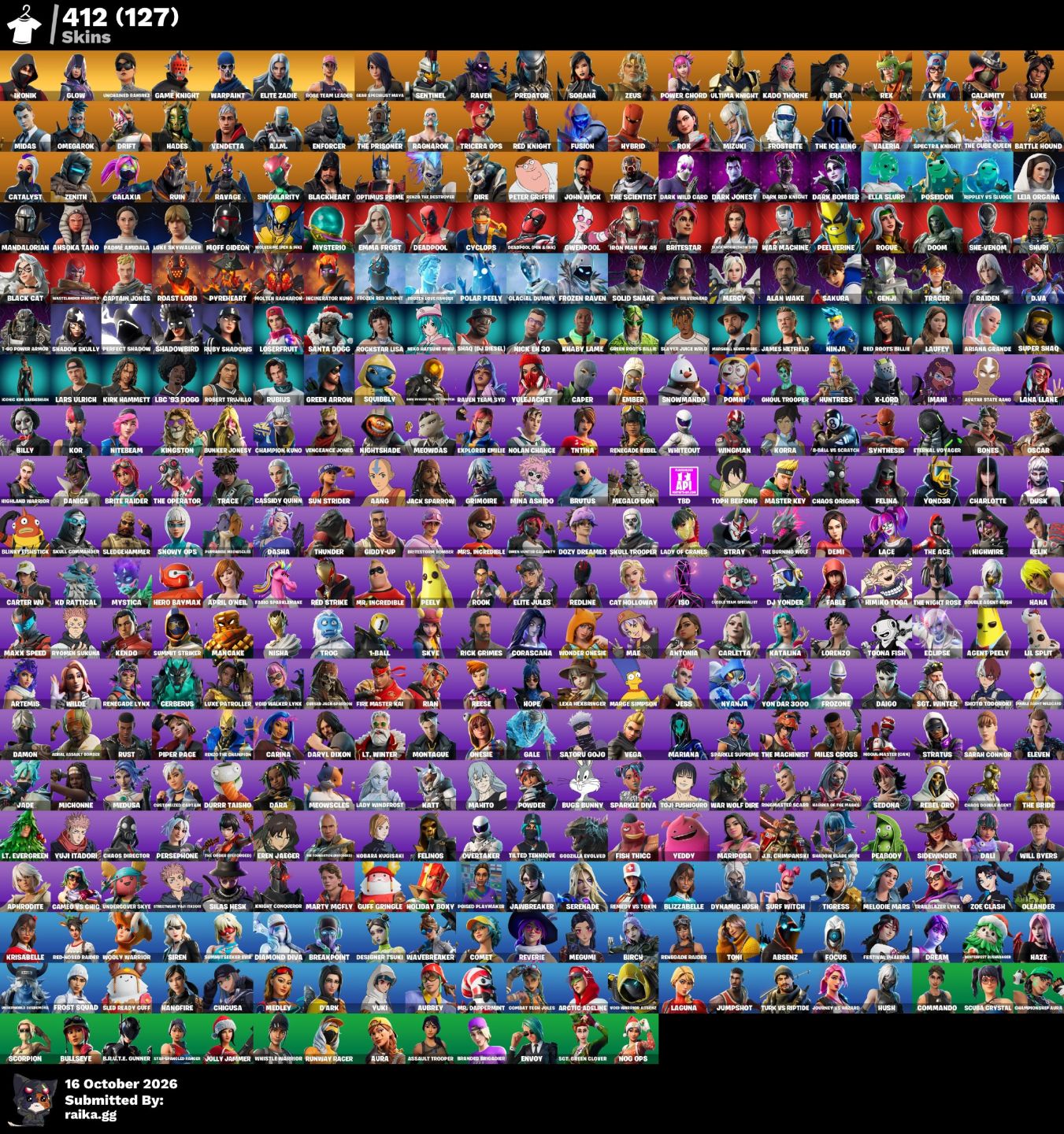 [412 SKINS] CONTA FORTNITE COM IKONIK/GLOW/CANDY AXE/STW FUNDADOR