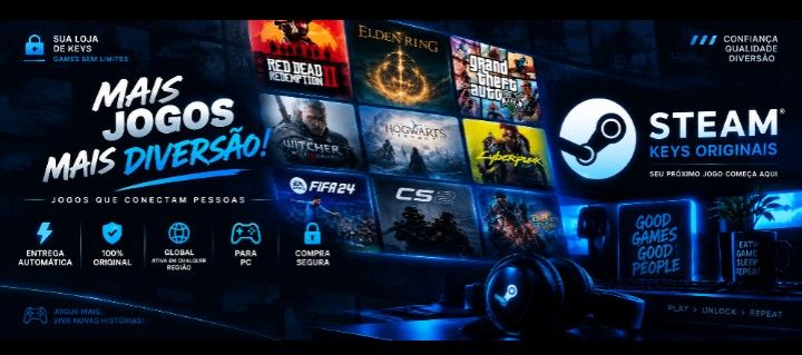 Steam Key Global | Entrega Automática | 100% Original