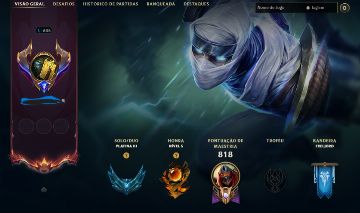 CONTA de 2013 LOL - 268 SKINS PLATINA 3