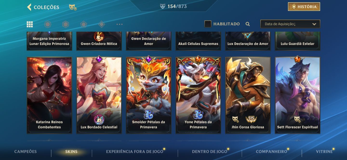 Conta Wild Rift