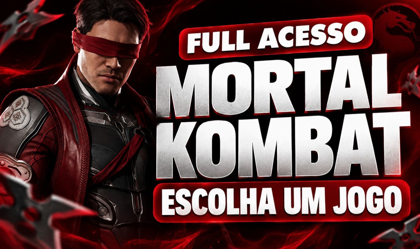 MORTAL KOMBAT CONTAS FULL ACESSO X, 11 , 1 ,9 ( PERMANENTE - STEAM ) SOMENTE SUA