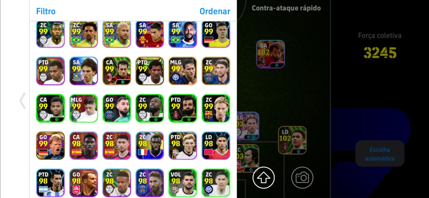 CONTA RELIQUIA 3250++ HAZARD/ CRUYFF/ IBRA/ RARIDADES E+++