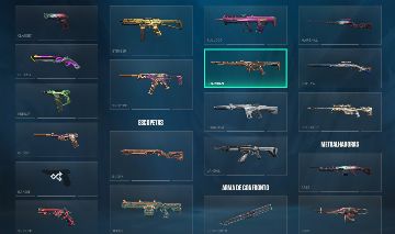 CONTA VALORANT KARAMBIT SAQUEADORA, FACA RGX E MAIS!