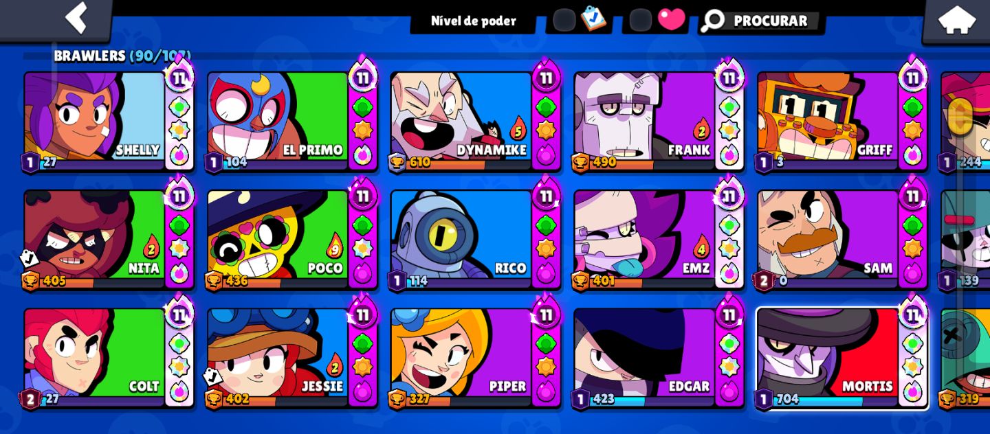 Conta de brawl stars 28k de troféus