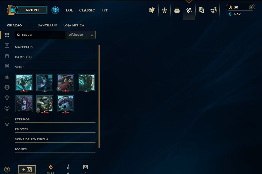 LOL OURO III SOLO/DUO + FLEX | 79 SKINS | 3 LENDÁRIAS | 4 MÍTICAS | 86 ÍCONES