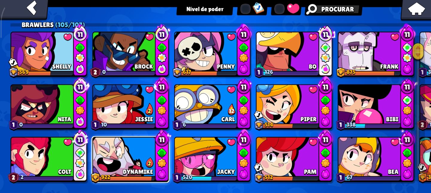Conta Brawl Stars 55K